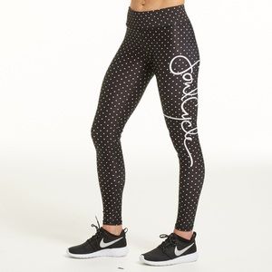 SoulCycle Polka Dot Leggings
